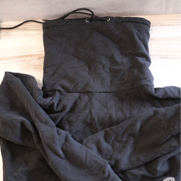 High Neck Crop Sweater Born Primitive Hoodie - Picture 2 of 7